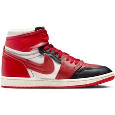 Nike 39 ½ - Dame - Rød Sneakers Nike Air Jordan 1 High Method of Make W - Sport Red/Black/Sail/Dune Red