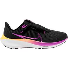 Nike 42 - Dame Løbesko Nike Pegasus 40 W - Black/Laser Orange/White/Hyper Violet