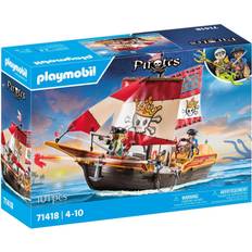 Playmobil Pirater Legetøj Playmobil Small Pirate Ship 71418