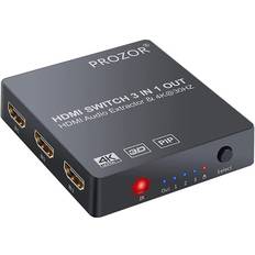 Prozor SGM-168 3xHDMI - Optical/HDMI/3.5mm/Power Micro USB B Switch F-F