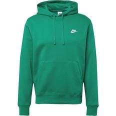 Grøn - Unisex - XL Sweatere Nike Sportswear Club Fleece Pullover Hoodie - Malachite/White