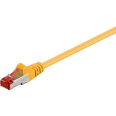 Netværkskabler - Skærmet Goobay CAT 6 Patch Cable S/FTP (PiMF) RJ45 - RJ45 M-M 10m