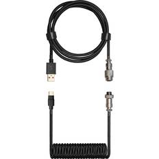 Blå - USB A-USB C - USB-kabel Kabler Cooler Master Coiled Keyboard USB A - USB C M-M 1.5m