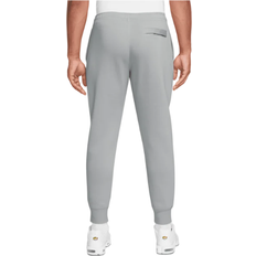 Nike Bomuld - Unisex Bukser Nike Sportswear Club Fleece Joggers - Light Smoke Grey/White