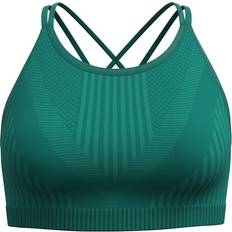 Smartwool BH'er Smartwool Women's Intraknit Strappy Bra Sports-bh turkis/grøn