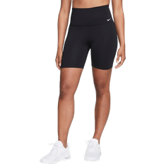 Cykling - Dame - Polyester Bukser & Shorts Nike Women's Dri-FIT One Cycling Shorts - Black/White