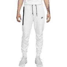 Ballonærmer - Fleece - Hvid Tøj Nike Sportswear Tech Fleece Joggers Men - Birch Heather/Black
