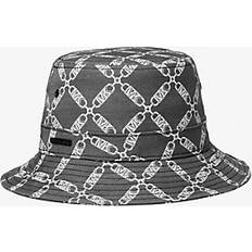 Michael Kors Hovedbeklædning Michael Kors MK Empire Logo Jacquard Bucket Hat Black/white