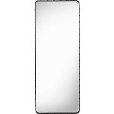 Rektangulær - Sølv Spejle GUBI Adnet Black/Silver Vægspejl 70x180cm