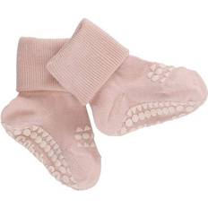 6-9M Børnetøj Go Baby Go Bamboo Non-Slip Socks - Soft Pink
