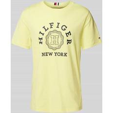 Tommy Hilfiger Gul T-shirts & Toppe Tommy Hilfiger Logo Coin T-shirt, Yellow Tulip