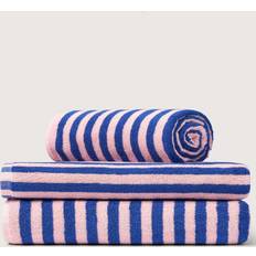Bongusta Naram Gæstehåndklæde Blå (140x70cm)