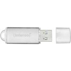 Intenso USB Stik Intenso Jet Line USB-flashdrev 256 GB Sølv 3541492 USB 3.2 Gen 1