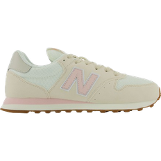 New Balance 5 - Dame - Imiteret læder Sneakers New Balance 500v1 W - Calm Taupe/Pink Haze