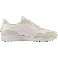 New Balance Nylon Sneakers New Balance Kid's 327 - White / Dusty Pink