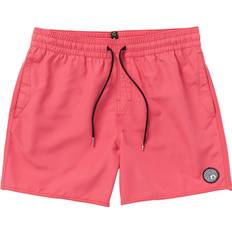 Volcom Badebukser Volcom Lido Solid Trunk Washed Ruby