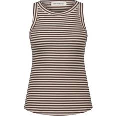 Sofie Schnoor T-shirts & Toppe Sofie Schnoor Snos434 Toppe & T-Shirts Snos434 Tan/Brown Striped XLARGE