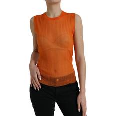 One Size - Orange Toppe Dolce & Gabbana Orange Bluse Tank Top Orange