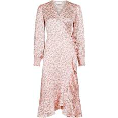 44 - Lange ærmer - Pink Tøj Neo Noir Eva Sugar Sweet Dress - Light Pink