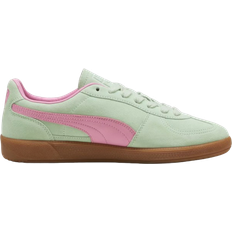 Puma Dame - Grøn - Ruskind Sneakers Puma Palermo W - Fresh Mint/Fast Pink