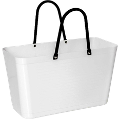 Hinza Plast Tote Bag & Shopper tasker Hinza Shopping Bag Large - White