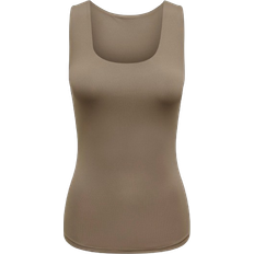36 - 8 Overdele Only Reversible Top - Grey/Walnut