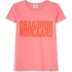 164 - Piger T-shirts Mads Nørgaard Tuvina T-shirt - Shell Pink (203584-8052)