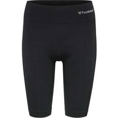 Hummel Dame - Træningstøj - XL Bukser & Shorts Hummel Clea Seamless Cycling Shorts - Black Melange