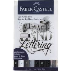 Faber-Castell Pitt Artist Pen Starter Set Hand Lettering 8-pack