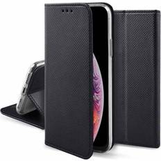 Huawei Sort Mobilcovers Huawei Für nova 10 smart magnet tasche hülle case etui schutz cover schwarz