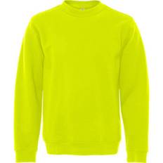 Bomuld - Gul - Herre Sweatere Fristads Acode Sweatshirt - Bright Yellow