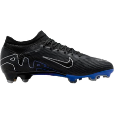 Nike 44 ½ - Unisex Fodboldstøvler Nike Mercurial Vapor 15 Pro FG - Black/Hyper Royal/Chrome