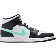 Nike 39 - Herre - Multifarvet Sneakers Nike Air Jordan 1 Mid M - White/Black/Green Glow