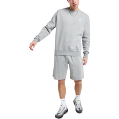 Nike Crew Bb Club Sweatshirt - Dark Gray Heather