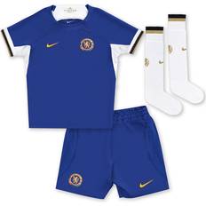 Nike Chelsea FC Fodboldsæt Nike Chelsea F. C. 2023/24 Home Dri-Fit 3-Piece Kit