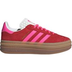 Adidas 39 ½ - Dame - Rød Sneakers adidas Gazelle Bold W - Collegiate Red/Lucid Pink/Core White