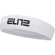 Nike Basketball - Dame - XXL Tøj Nike Elite Headband - White