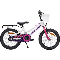 Børn - Shimano Alivio Cykler Puch Moonlight Pige 20"- White/Pink Børnecykel