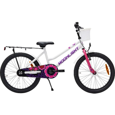 Børn - Shimano Alivio Cykler Puch Moonlight Pige 20" 2024 - White/Pink Børnecykel
