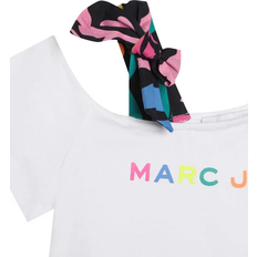 Marc Jacobs Overdele Marc Jacobs Kid's Bow Detail Logo Print T-shirt - White
