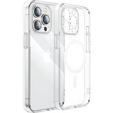 Joyroom Mobiletuier Joyroom JR-14D7 transparent magnetic case for iPhone 14 Plus