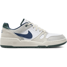 Nike 45 - Herre - Ruskind Sneakers Nike Full Force Low M - White/Light Iron Ore/Light Bone/Midnight Navy