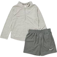 Nike Infant Pacer 1/4 Zip Top/Shorts Set - Grey