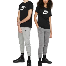 48 - Rund hals T-shirts Nike Sportswear Essential T-shirt - Black/White