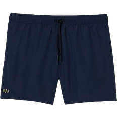 Blå - Herre Badebukser Lacoste Lightweight Swim Shorts - Navy Blue/Green