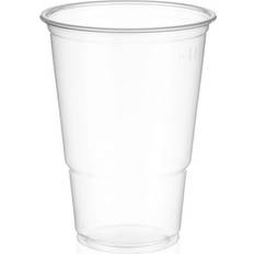 Catersource Plastic Cups Glass 40cl 50-pack