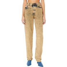 Diesel Beige Bukser & Shorts Diesel Woman Jeans Sand 25W-32L Cotton