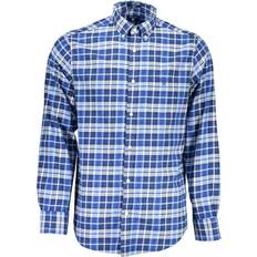 Gant Ternede Overdele Gant Cotton Shirt - Blue