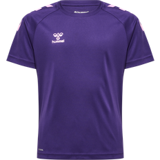 Hummel Kid's Core XK Poly S/S T-shirt - Acai (212644-3443)