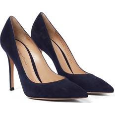 Gianvito Rossi Blå Sko Gianvito Rossi Suede Pumps